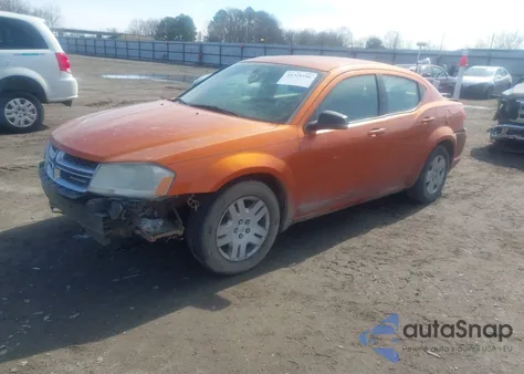 2011 Dodge Avenger Express из США, поврежденный, VIN 1B3BD4FB2BN616965